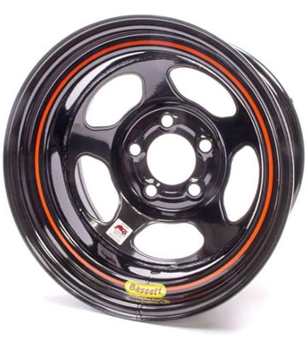 Bassett　バセット　15x8　D-Hole ブラック　5穴　2本セット Bassettバセット15x8D-Hole ブラック5穴2本セット